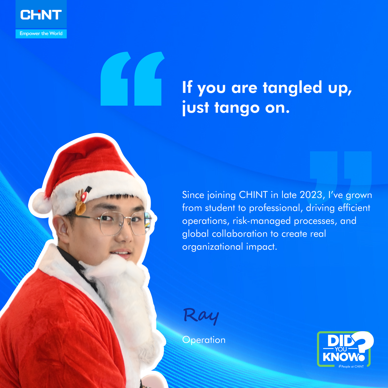 Did-you-know - People-at-CHINT-ray